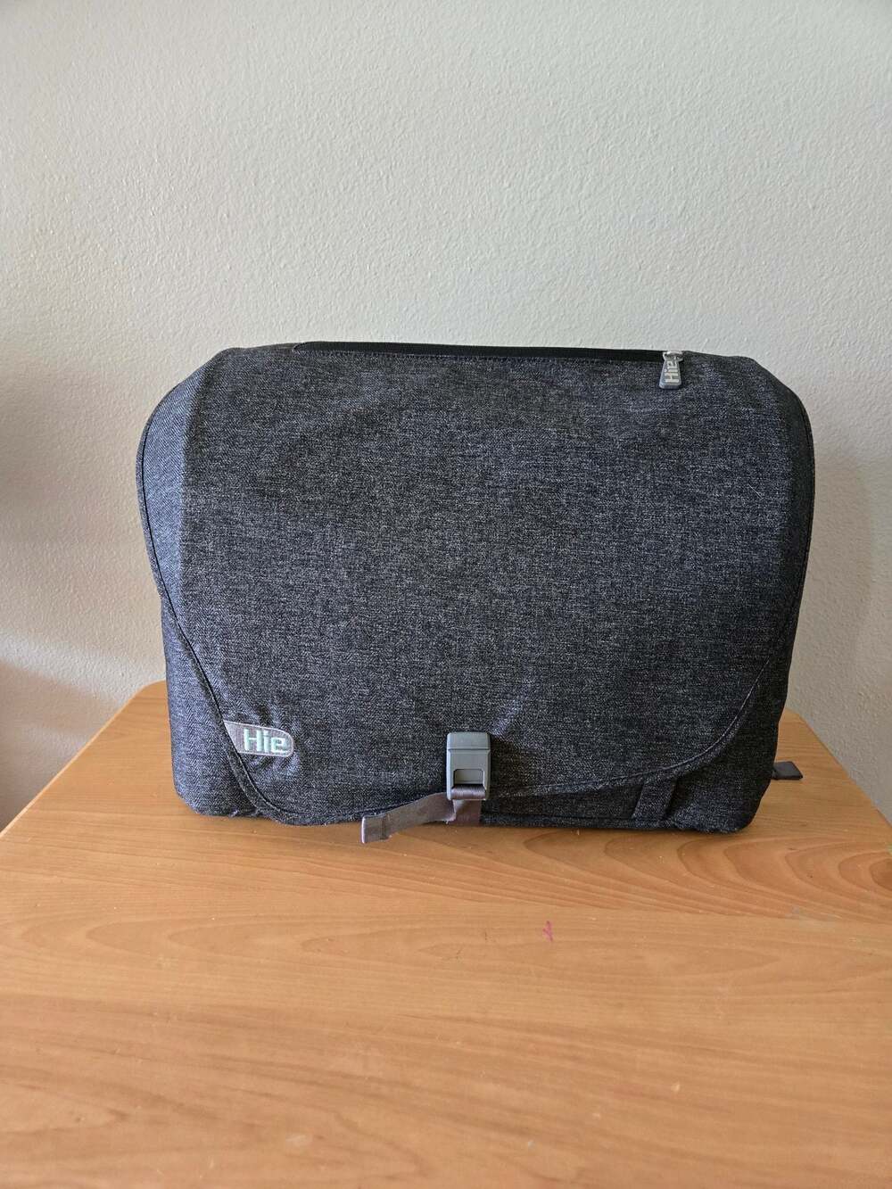 Hie by GroVia Versatile Baby Diaper Bag Backpack & Diaper Pod - Gray
